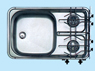 Cookers-sinks